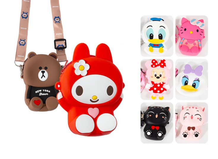 کیف سیلیکونی کارتونی