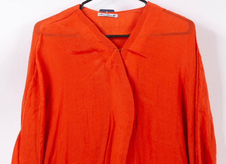 مانتو خفاشی آستین گره ای