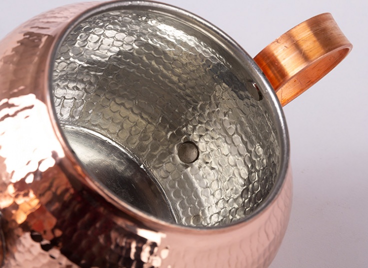 انواع ظروف مسی چکش کاری شده