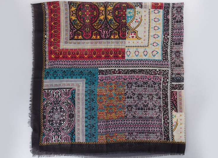 روسری نخی طرحدار G and M