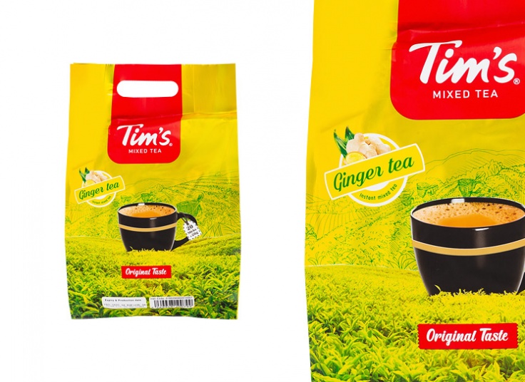 پودر چای زنجبیل فوری Tims