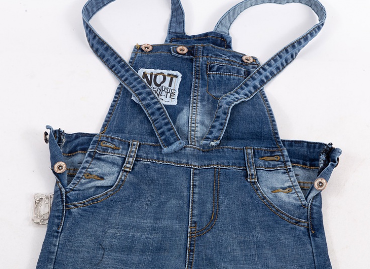 شلوار پیشبندی دخترانه XDG Jeans