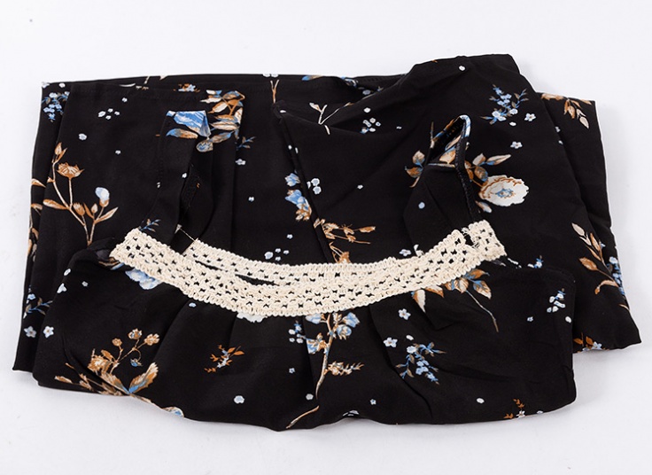 پیراهن نخی طرحدار