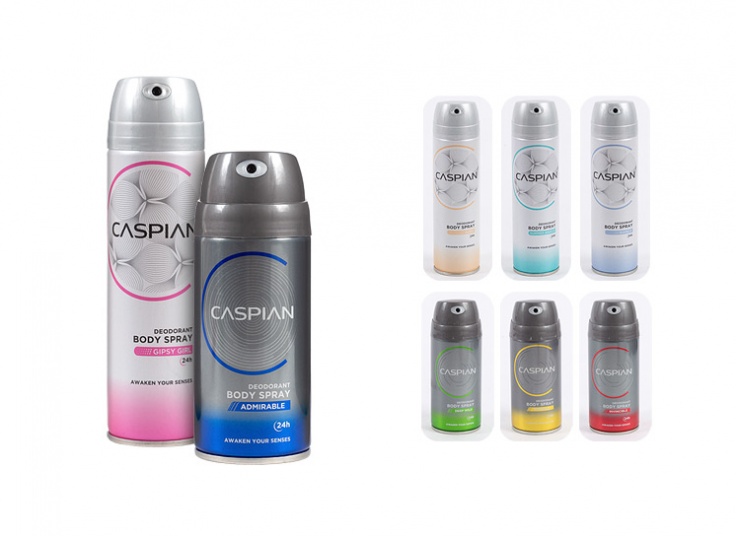 اسپری دئودورانت کاسپین
