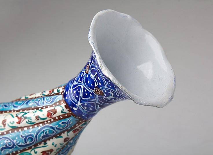 گلدان میناکاری