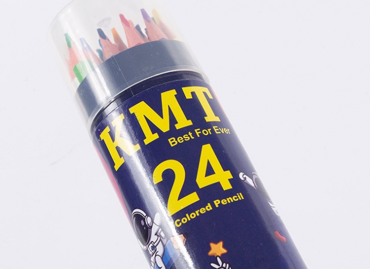 مداد رنگی لوله ای KMT