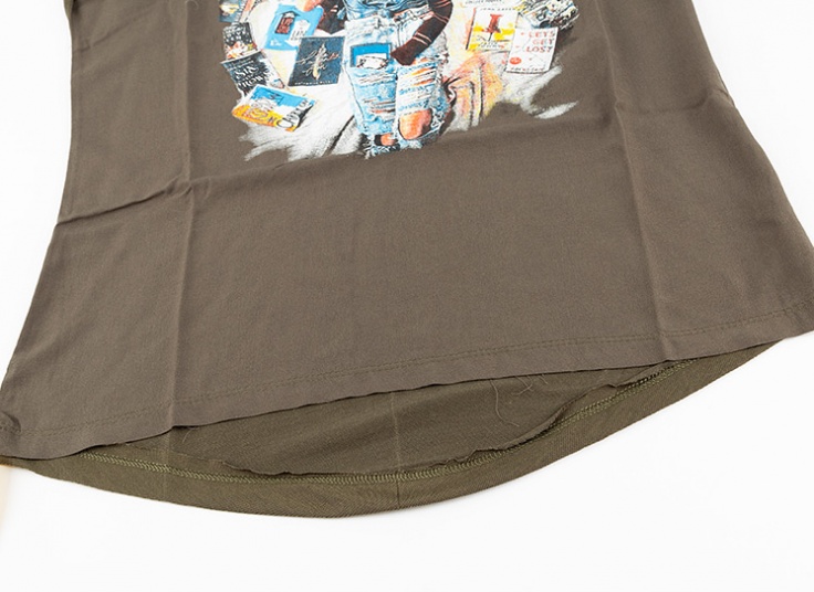 تیشرت زنانه Girl & Book