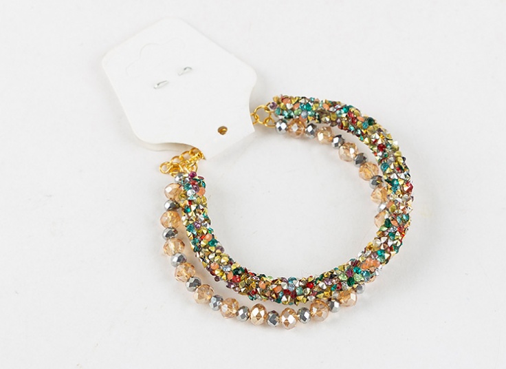 دستبند طرح کریستال