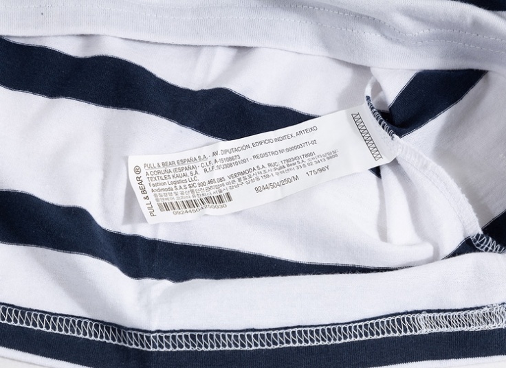 تیشرت راه راه مردانه Pull & Bear