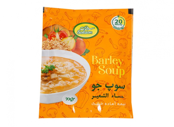 سوپ نیمه آماده سبزان