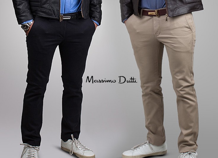 شلوار کتان کبریتی Massimo Dutti