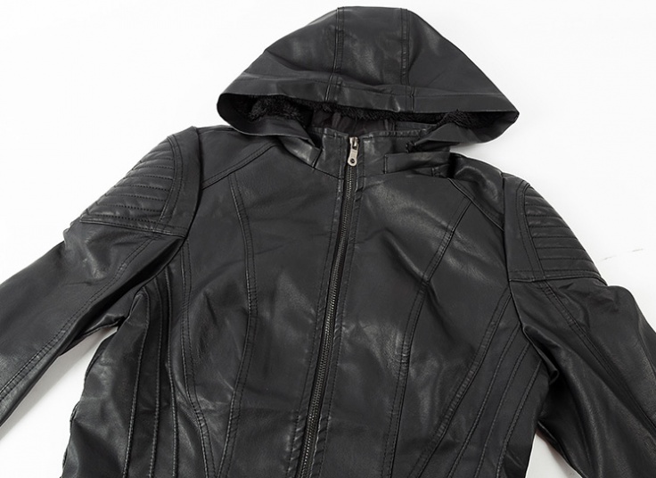 کاپشن زنانه چرمی Chaoliu City