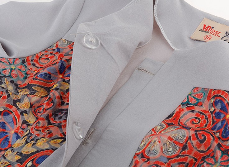 مانتو کرپ طرح سنتی