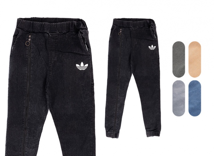 شلوار اسلش مردانه‌ طرح adidas