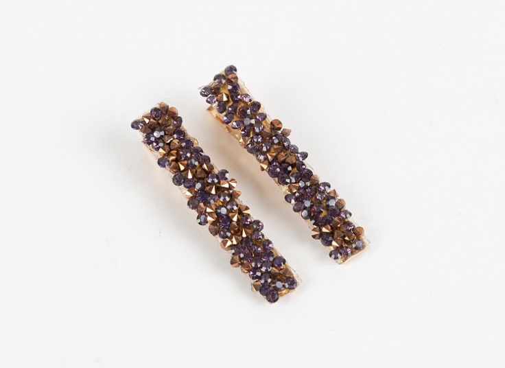 بسته دو عددی گیره مو کریستالی