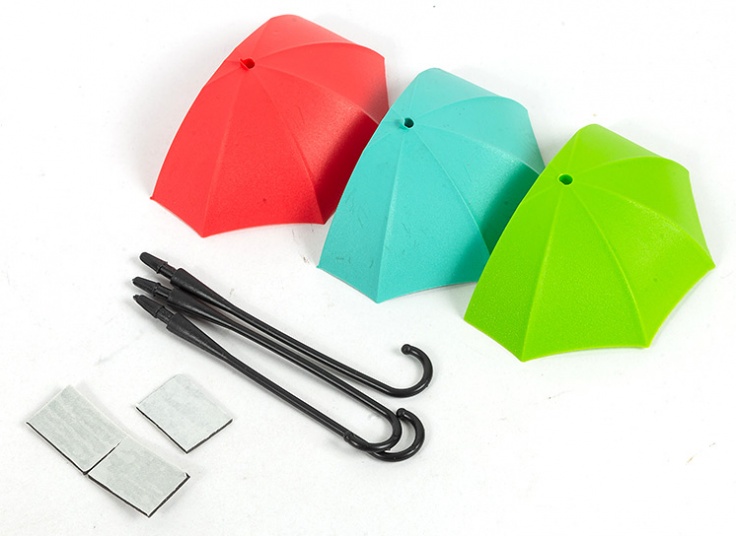 آویز تزئینی چسبی طرح چتر