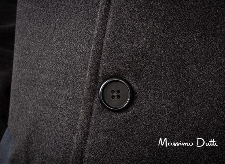 پالتو یقه دیپلمات Massimo Dutti