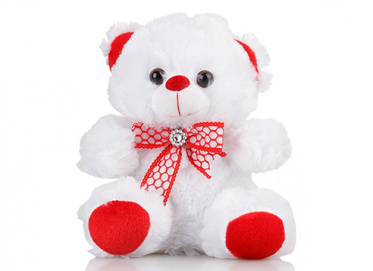 عروسک خرس پاپیون دار