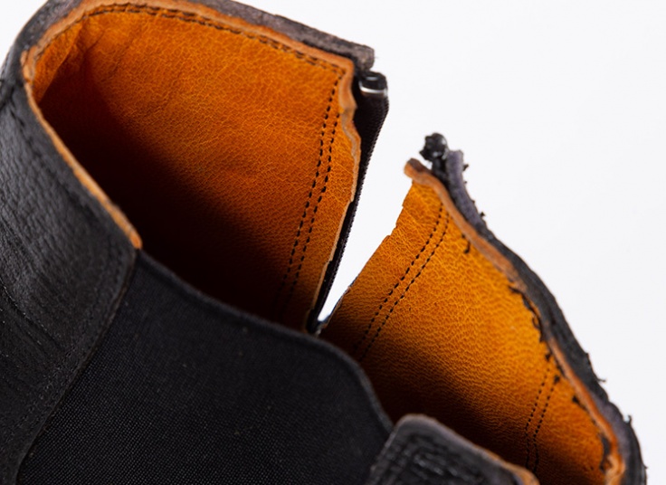 نیم بوت مردانه چرم 