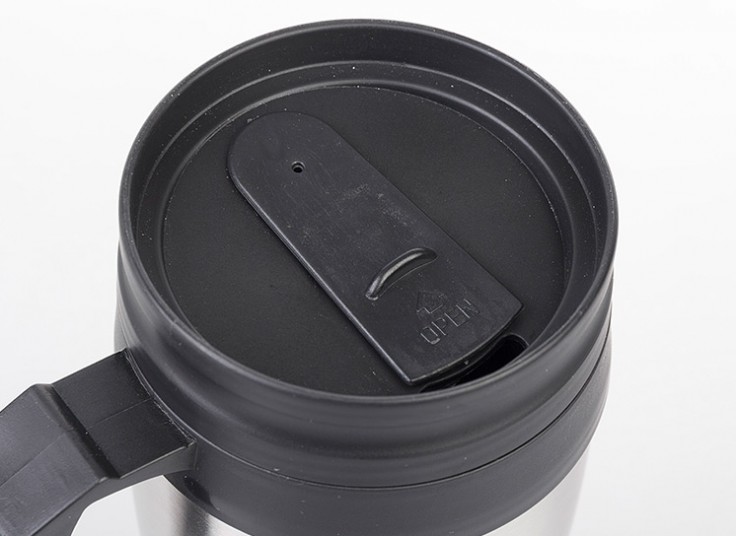 ماگ درب دار استیل