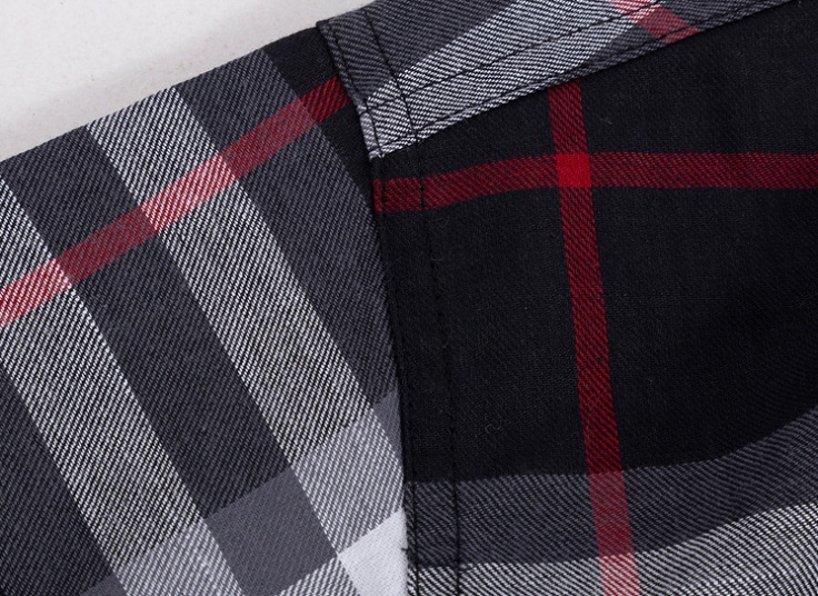 پیراهن چهارخانه مردانه طرح Burberry