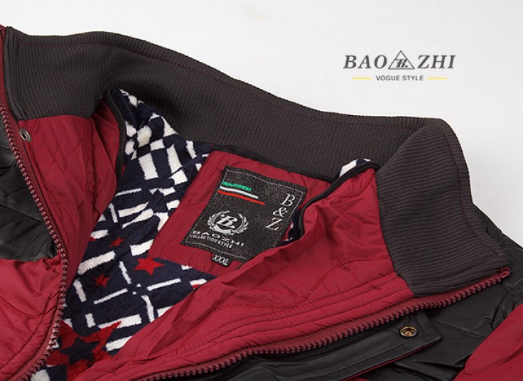 کاپشن مردانه کلاهدار BAOZHI