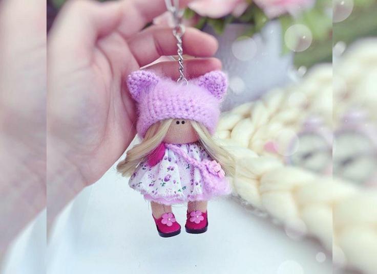 آموزش ساخت آویز عروسک روسی در هنرماندگار پارسی