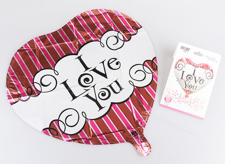 بادکنک فویلی  LOVE U