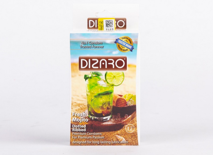 بسته دوازده عددی کاندوم DIZARO