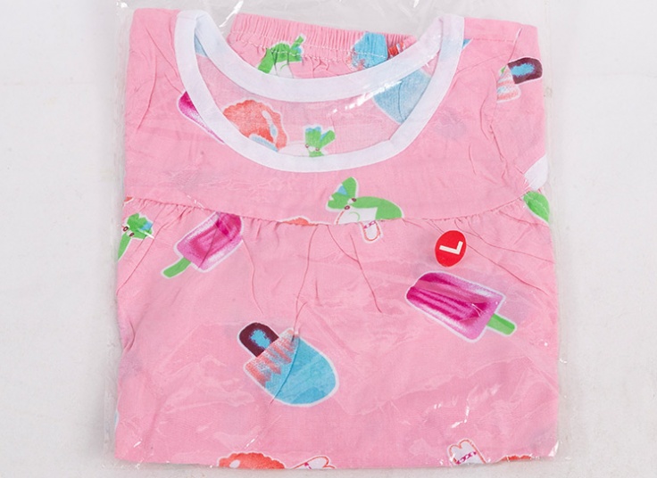 لباس دو تکه نخی دخترانه