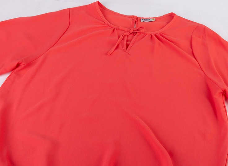 شومیز حریر کرپ Plicate