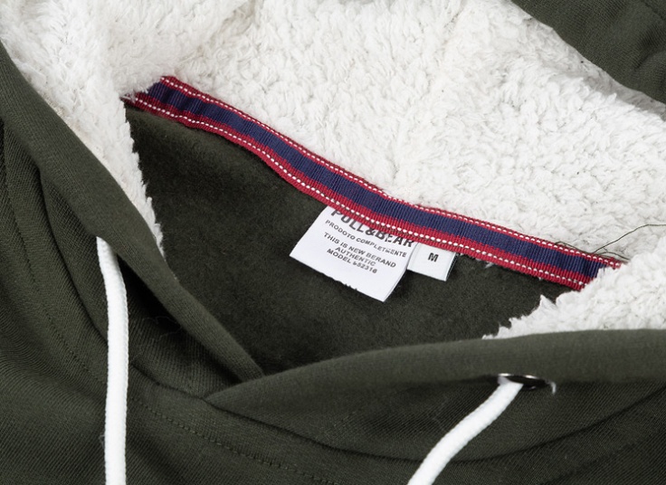 هودی ساده مردانه Pull & Bear