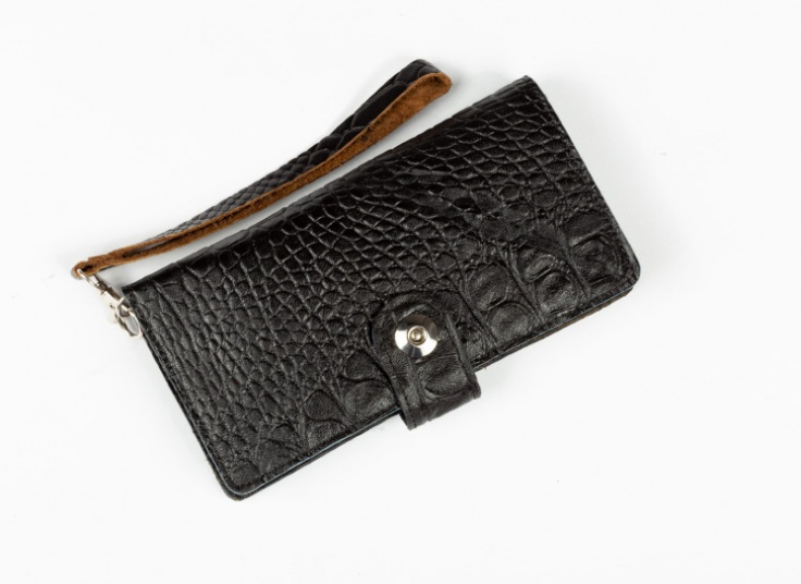 کیف پول و موبایل چرمی