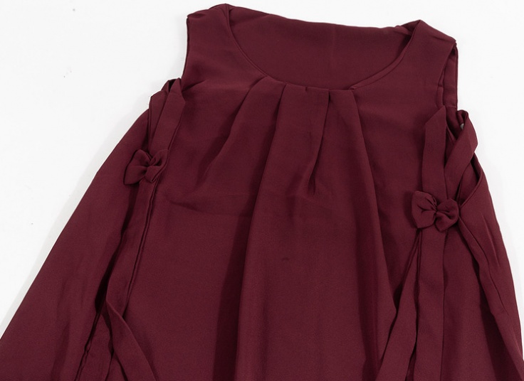 تاپ حریر جلو پلیسه