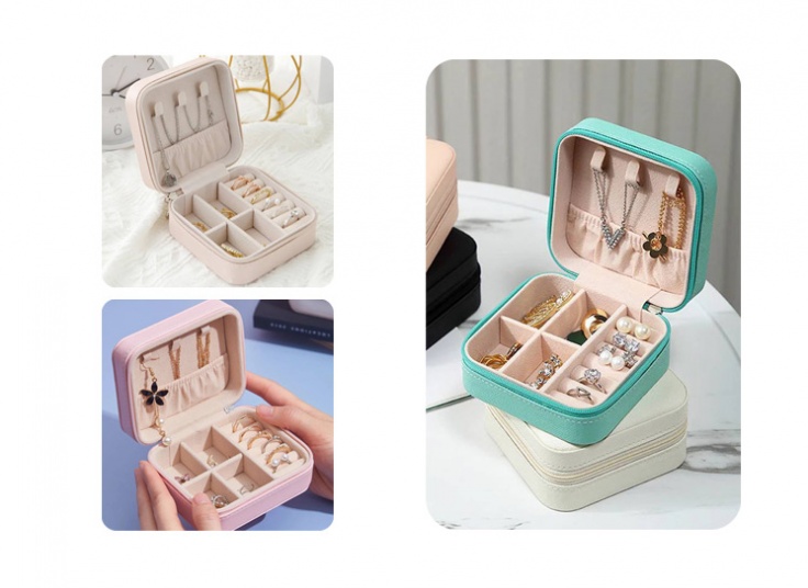 جعبه جواهرات مدل چرمی