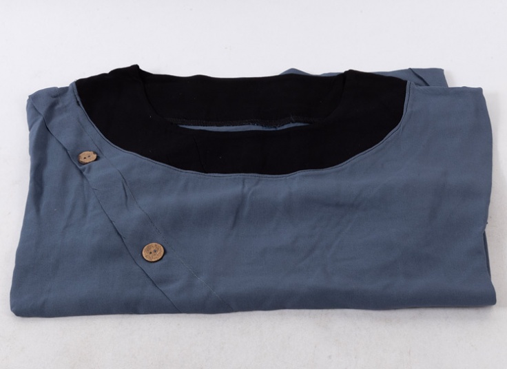 تونیک زنانه نخی قاپک دار