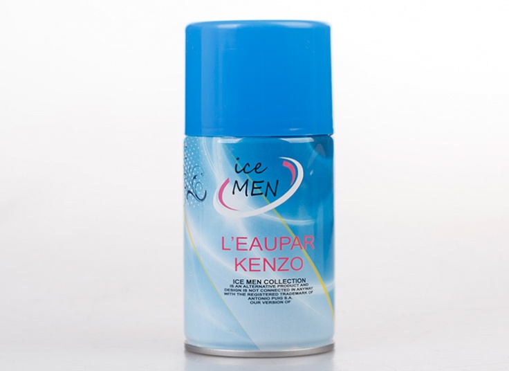 اسپری یدک دستگاه خوشبو کننده هوا ICE MAN