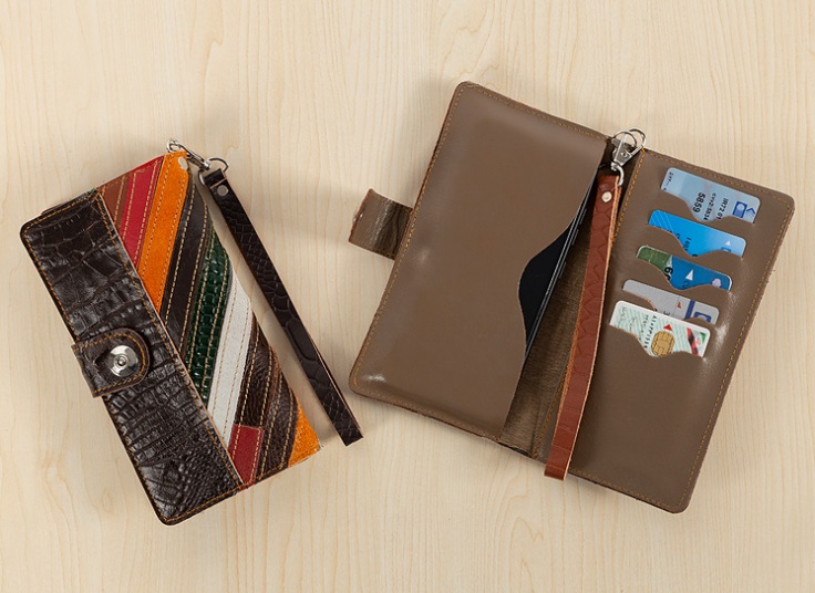 کیف چرمی موبایل