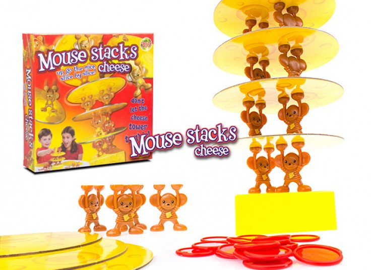 برج موش و پنیر Mouse Stacks Cheese