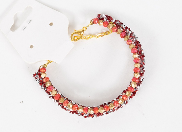 دستبند طرح کریستال