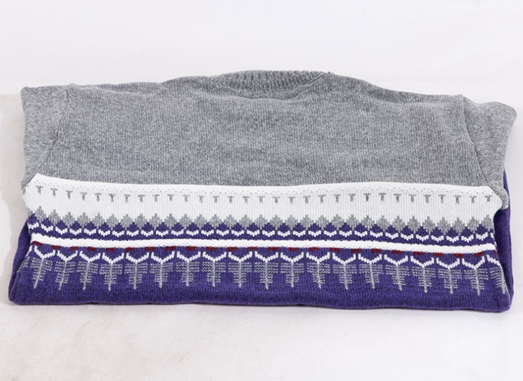 بلوز بافت مردانه طرح ژاکارد