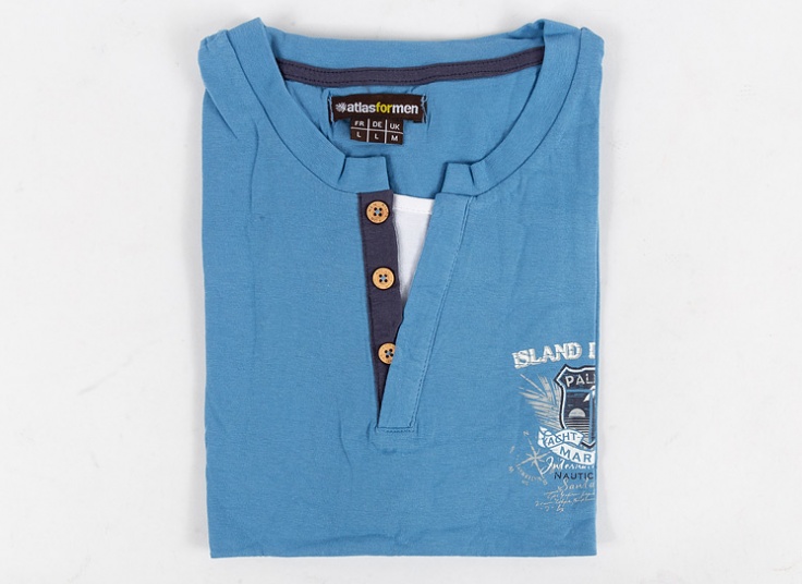 تیشرت آستین کوتاه مردانه atlas