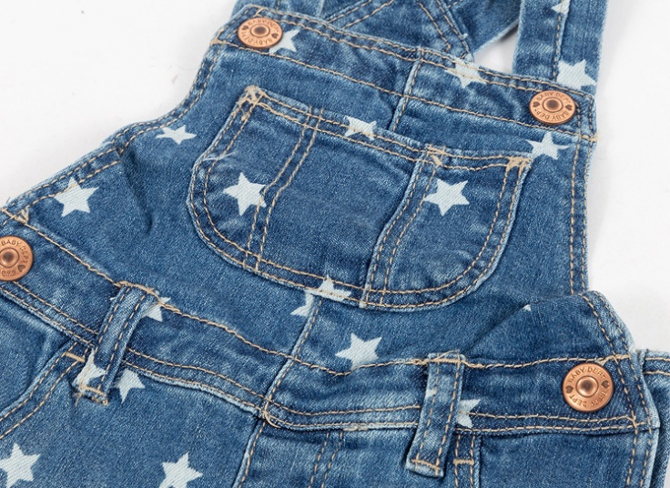 شلوار پیشبندی دخترانه H&M