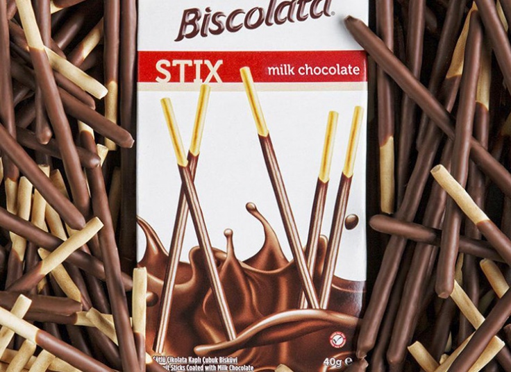 چوب شکلاتی Biscolata Stix