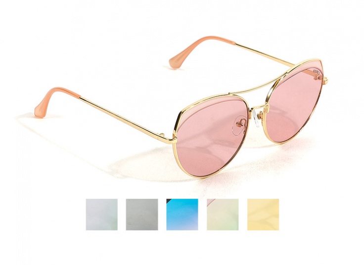 عینک زنانه طرح Fendi