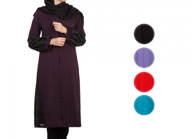 مانتو زنانه آستین پفکی