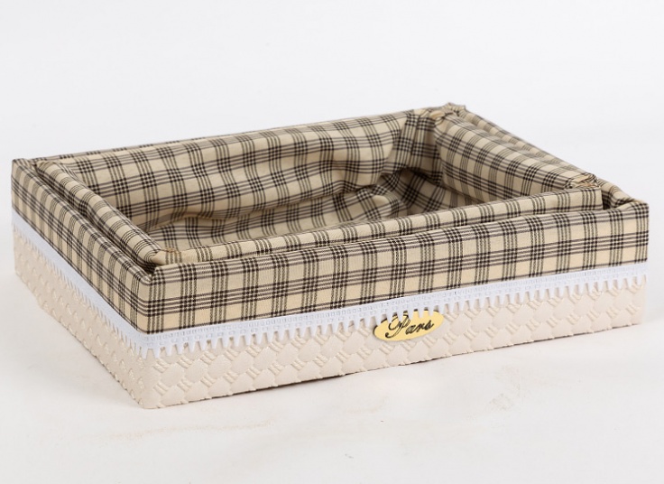 پک دو عددی سبد نان چوبی