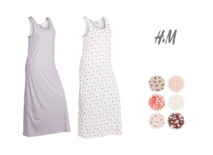 پیراهن بلند زنانه HandM