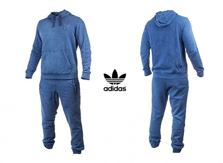 ست سویشرت کلاه دار و شلوار Adidas