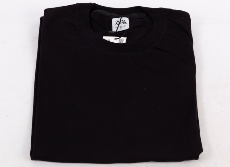 تیشرت مردانه آستین پاکتی طرح zara